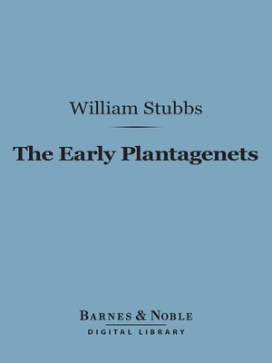 cover image of The Early Plantagenets (Barnes & Noble Digital Library)